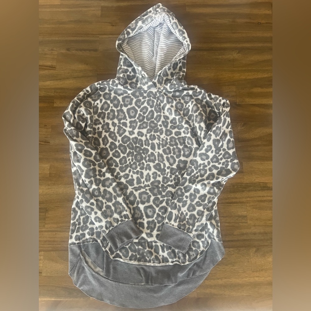 leopard print hoodie